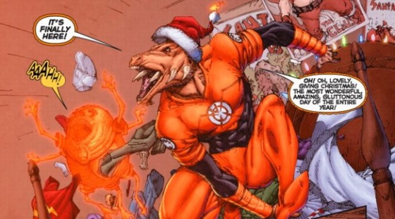 HQs: Larfleeze Christmas Special, Nemesis e Quarteto Fantástico